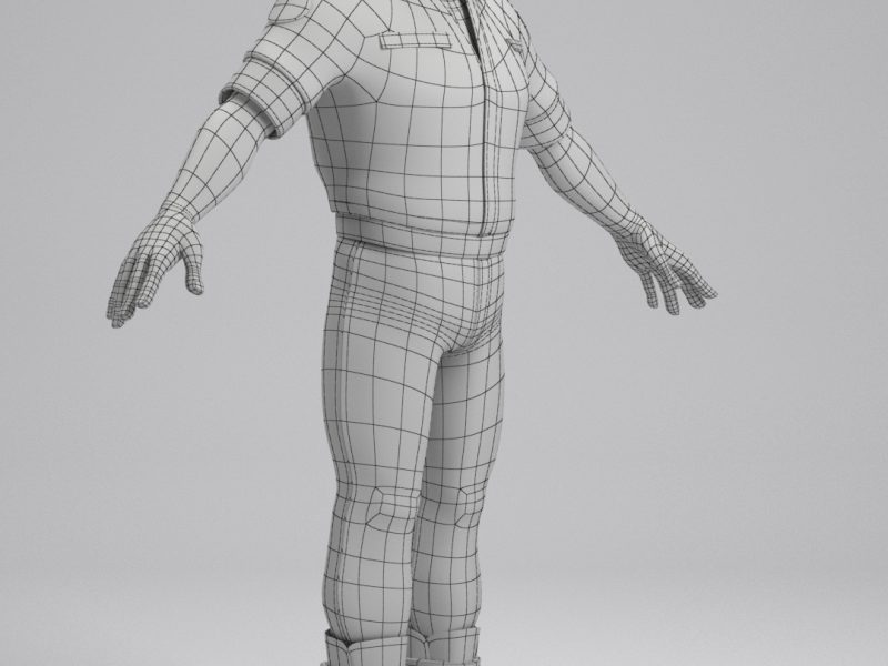 Buzz_front_34_wireframe